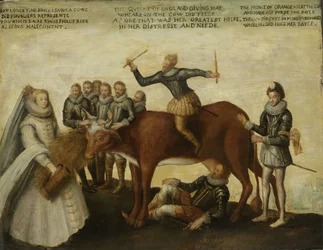 The Dairy Cow: The Dutch Provinces, Revolting against the Spanish King Philip II, Are Led by Prince William of Orange, The States General Entreat Queen Elizabeth I for Aid